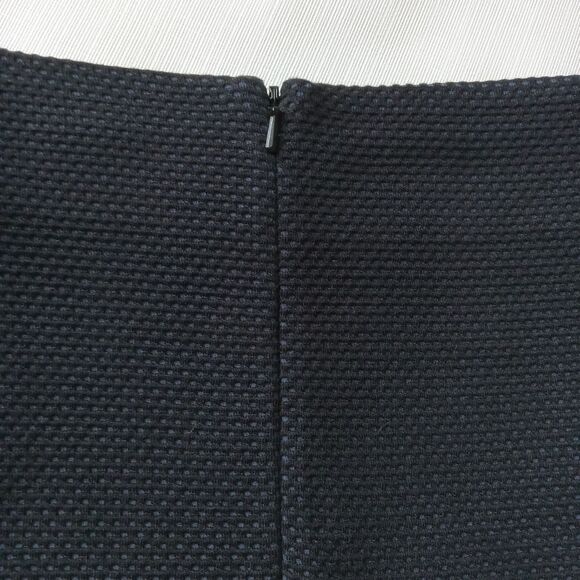 Stylein Black and Blue Knit Midi Length Straight Pencil Skirt Women's Medium - Picture 11 of 12